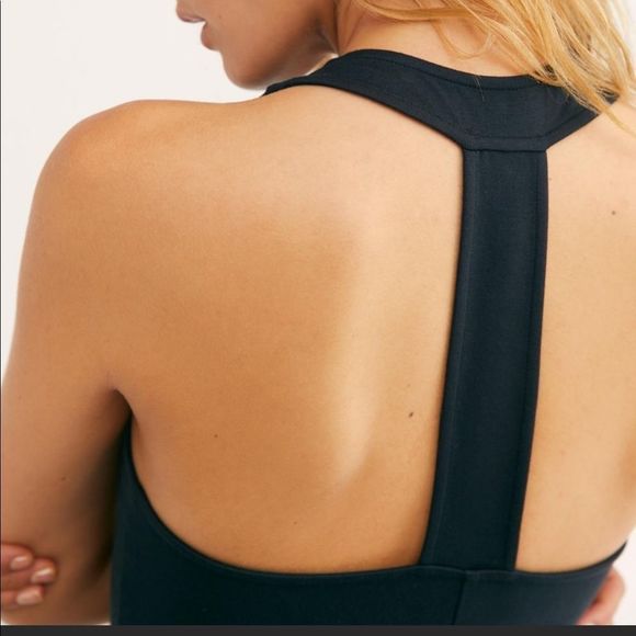 NWT Free People Hang Out Henley Racer Back Tank Top - Picture 6 of 10